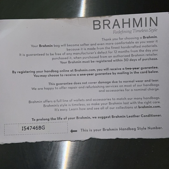 Snake Print Brahim Bag - Picture 9 of 9